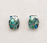 Earrings, Studs - Mosaic